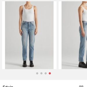 Edwin cai classic straight jeans